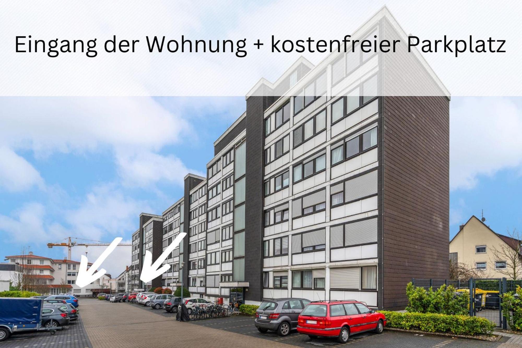 Ferienwohnung Urban Jungle Industrial Parkplatz Balkon Business Dreieich Exterior foto